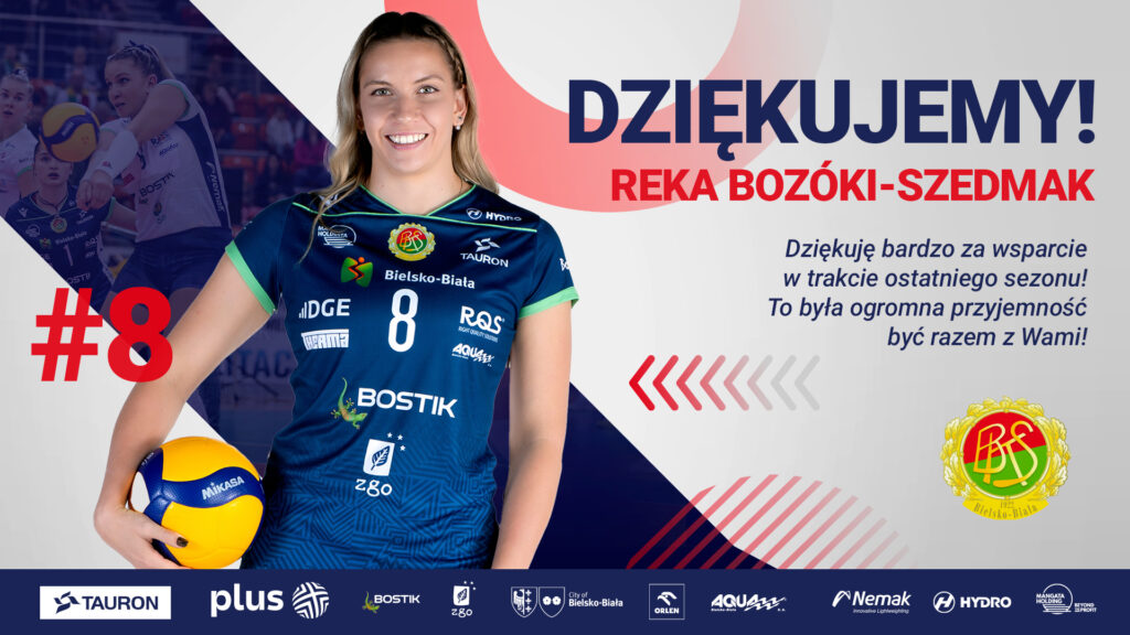 Réka Bozóki-Szedmák odchodzi!