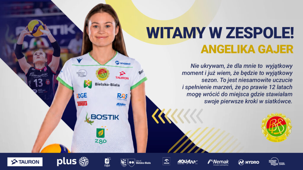 Angelika Gajer wraca do bialskiego klubu!