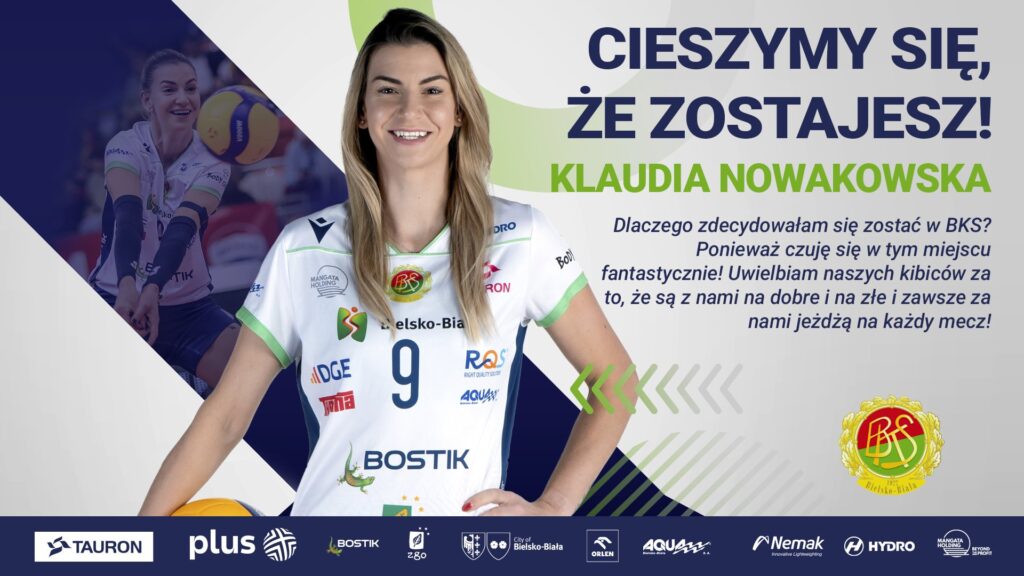 Klaudia Nowakowska zostaje w bialskim klubie!