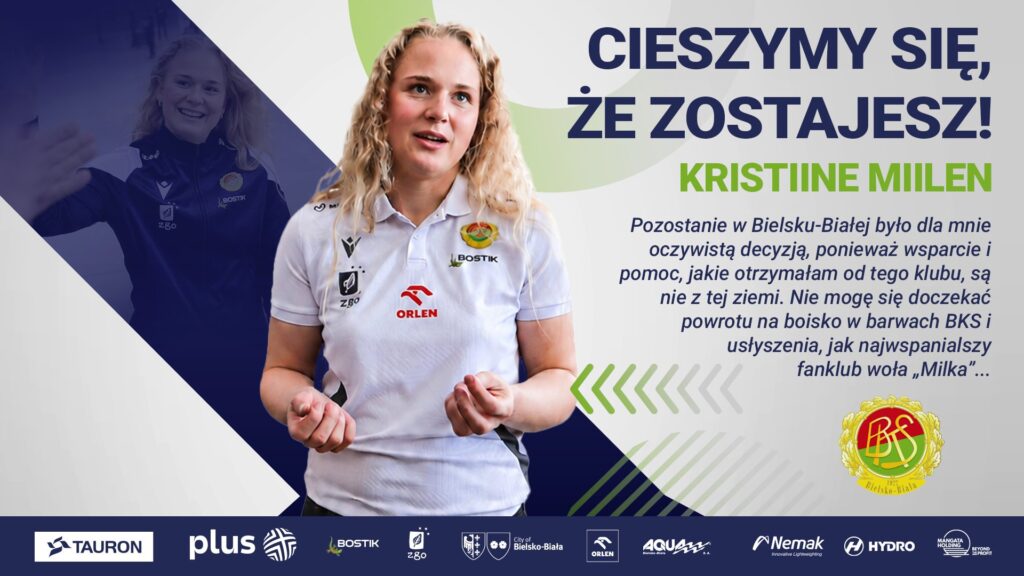 Kristiine Miilen z nowym kontraktem!