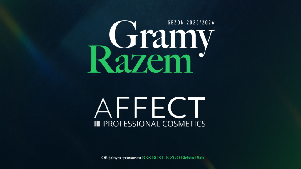 Trzeci sezon AFFECT Cosmetics z bialskim klubem!